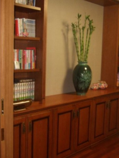 원목 책꽂이 (식사동 )